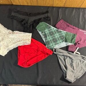 New Victoria's Secret PINK Underwear Bundle All‎ Size XL